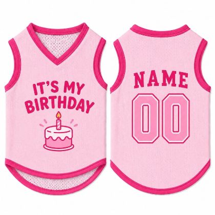 All-over Print Mesh Pet Jersey