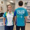 Personalized Paw Care Crew Vet Team Polo, Custom Veterinary Staff Shirt, Personalized Vet Clinic Uniform, Veterinary Nurse Polo Team Shirt