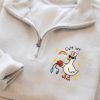 Embroidered Quarter zip Funny Goose Nurse Shirt, cuff em Nurse Shirt, ER Nurse, RN Nurse Cuff Em Nurse Practitioner Tee Nurse gift