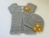 Picture of CROCHET PATTERN Toddler Cardigan and Beanie crochet patterns, digital ePattern, Instant  Download
