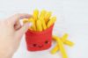 Picture of Amigurumi CROCHET PATTERN - Kawaii French Fries - play food, printable gift tags