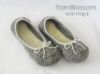 Picture of CROCHET PATTERN - Myra Slippers - women's slippers, crochet slippers, slipper pattern, PDF pattern, digital download