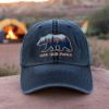 Picture of Embroidered Protect Our National Parks Pigment Dyed Hat, Resist FDT Dad Hat, Bear National Parks Support Hat, Protect National Parks Hat