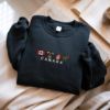 Picture of Embroidered Canada Sweatshirt, Canada Day Crewneck, Canadian Pride Canada Flag Shirt, Hockey Canada Hoodie, Holiday Gift, Gift For Canadians