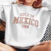 Picture of Embroidered Gulf of Mexico sweatshirt, Gulf Coast Shirt, Mexican Beach Crewneck, Gulf of Mexico Gift