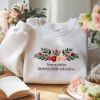 Picture of Embroidered Protect Public Education Sweatshirt, Floral Public Education Teacher Shirt, Protest Sweatshirt, Fund Public Education Hoodie