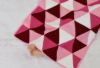Picture of Crochet Blanket PATTERN - Ombre Triangle Blanket - baby size Blanket, child size blanket, PDF pattern, crochet afghan, Afghan pattern