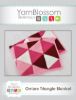 Picture of Crochet Blanket PATTERN - Ombre Triangle Blanket - baby size Blanket, child size blanket, PDF pattern, crochet afghan, Afghan pattern