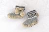 Picture of PDF PATTERN - Nordic Baby Boots - baby shoes crochet booties pattern Nordic boots instant download