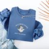 Picture of Embroidered Funny Goose Bride Gett'n Loose Sweatshirt, Funny Wedding Gift, Funny Sweatshirt For Bride, Bachelorette Crewneck, Magrita Shirt