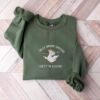 Picture of Embroidered Funny Goose Bride Gett'n Loose Sweatshirt, Funny Wedding Gift, Funny Sweatshirt For Bride, Bachelorette Crewneck, Magrita Shirt