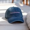 Picture of Embroidered Overstimulated Hat, Sarcastic Gift Anxiety Hat, Mental Health Hat, Humorous Embroidered Hat, Funny Hat For Moms