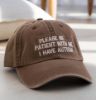 Picture of Please Be Patient I Have Autism Embroidered Hat, Autism Awareness Hat, Autistic Children, Autistic Adults