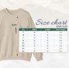 Picture of Embroidered Custom Pennant Sweatshirt, Vintage College Flag Crewneck, Personalized High School College Hoodie, Game Day, Friend Gift