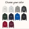 Picture of Embroidered Occupational Therapy Quarter Zip With Name On Sleeve, OT or COTA grad Gift, Occupational Therapy Quarter Zip, OTA Apparel