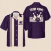 Picture of Custom Name Bowling Shirt Retro Hawaiian Style, Personalized Team Bowling Jersey, Matching Family Bowler Outfit Gift for Bowlers