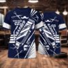 Picture of Custom Barber Shirt, Personalized Barber Jersey, Barber Shop All Over Print Shirt, Barber Gift for Hair Stylist Men, Barber Dad Gift Shirt