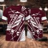 Picture of Custom Barber Shirt, Personalized Barber Jersey, Barber Shop All Over Print Shirt, Barber Gift for Hair Stylist Men, Barber Dad Gift Shirt