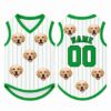 Picture of Custom Funny Pet Face Dog Shirt, Personalized Pet Jersey With Photo, Name Number Dog Cat Clothes, Personalized Funny Outfit For Cat Dog