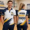 Picture of Custom PE Teacher Polo Shirt, Physical Education Teacher Personalized Gym Teacher Shirt, Coach Gift, School Staff Polo, Back To School