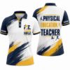 Picture of Custom PE Teacher Polo Shirt, Physical Education Teacher Personalized Gym Teacher Shirt, Coach Gift, School Staff Polo, Back To School