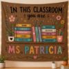 Picture of Personalized Teacher Classroom Tapestry Banner, In This Classroom You Are Sign, Custom Teacher Wall Decor, Classroom Decor Back to School