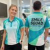 Picture of Personalized Smile Squad Dental Team Polo, Custom Dental Office Shirt, Personalized Dentist Staff Uniform, Dental Hygienist Polo Team