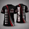 Picture of Custom Bowling Jersey, Personalized Bowling Shirt, Bowling Team Uniform, Custom Name Bowling League Shirt, Bowling Gift for Bowlers