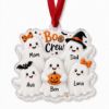 Picture of Personalized Family Ghost Acrylic Ornament, Custom Halloween Boo Crew Ornament, Ghost Family Name Ornament, Halloween Keepsake Gift Hallo