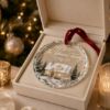 Picture of Personalized First Home Christmas Ornament, Custom House Crystal Ornament, New Home Family Keepsake Gift, Family Crystal Ornament 2026