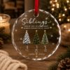 Picture of Personalized Siblings Christmas Ornament,Custom Family Tree Ornament, Siblings Gift, Christmas Tree Name Ornament, Family Keepsake 2026 Gift