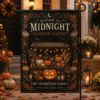 Picture of Personalized Midnight Pumpkin Market Garden Flag, Custom Halloween Garden Flag, Spooky Pumpkin Patch Yard Flag, Family Name Fall Porch Decor
