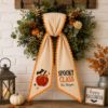 Picture of Personalized Teacher Halloween Sash, Spooky Class Embroidered Sash, Custom Teacher Name Sash, Pumpkin Fall Accessory, Teacher Halloween Gift