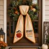 Picture of Personalized Teacher Halloween Sash, Spooky Class Embroidered Sash, Custom Teacher Name Sash, Pumpkin Fall Accessory, Teacher Halloween Gift