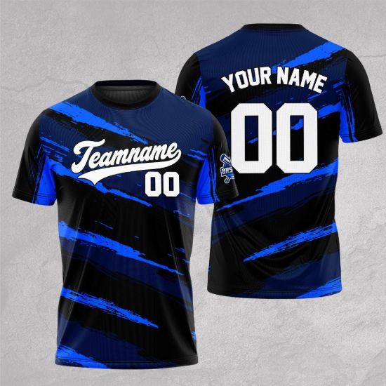 Picture of Custom Baseball Jersey, Personalized Name Number Shirt, Team Baseball Uniform, Kids Sports Outfit, Custom Player Gift, Baseball Fan Apparel