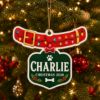 Picture of Personalized Dog Collar Ornament, Custom Pet Name Christmas Ornament, Dog Lover Gift, Dog Mom Dad Gift, 2026 Pet Keepsake, Xmas Tree Decor