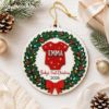Picture of Personalized Baby First Christmas Ornament, Custom Name Baby Onesie Ornament, Newborn Keepsake, Baby 1st Christmas Gift, 2026 Xmas Tree Gift