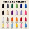 Picture of Personalized Moon Halloween Monogram Pillow, Custom Initial Embroidered Linen Pillow, Celestial Scalloped Throw Pillow, Witchy Bedroom Decor