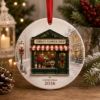 Picture of Personalized Flower Shop Christmas Ornament, Custom Florist Name Gift, Florist Ornament, Small Business Gifts, Christmas 2026 Keepsake Decor