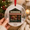 Picture of Personalized Flower Shop Christmas Ornament, Custom Florist Name Gift, Florist Ornament, Small Business Gifts, Christmas 2026 Keepsake Decor