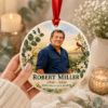 Picture of Personalized Memorial Ornament, Custom Photo Remembrance Gift, In Memory of Loved One, Sympathy Christmas Keepsake, Memorial Gift for Family