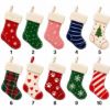 Picture of Personalized Family Stocking Christmas Ornament, Custom Stocking Name Ornament, Family Gift, 2026 Holiday Keepsake, Christmas Tree Decor