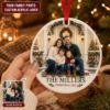 Picture of Personalized Family Photo Ornament, Custom Family Christmas Gift, 2 Layer Ceramic Acrylic Keepsake, Family Name Ornament, Christmas 2026