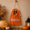 Picture of Personalized Trick or Treat Bag for Kids, Custom Name Ghost Halloween Candy Bag, Halloween Tote, Toddler Trick or Treat Sack Halloween 2026