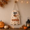 Picture of Personalized Trick or Treat Bag for Kids, Custom Name Ghost Halloween Candy Bag, Halloween Tote, Toddler Trick or Treat Sack Halloween 2026