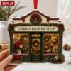 Picture of Personalized Flower Shop Ornament, Custom Florist Name Christmas Gift, 2D Flat Acrylic Ornament, Small Business Keepsake, Xmas Decor 2026