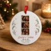 Picture of Personalized Best Friend Christmas Ornament, Custom Photo Strip 2 Layer Ceramic Acrylic Ornament, Friendship Keepsake Gift for Besties 2026
