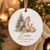 Picture of Baby’s First Christmas Ornament, Personalized Baby Name Ornament, Rocking Horse Christmas Keepsake, Newborn Gift, First Xmas 2026