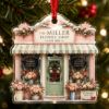 Picture of Personalized Flower Shop Christmas Ornament, Custom Florist Store Acrylic Ornament, Flower Lover Gift, Floral Business Keepsake Decor 2026