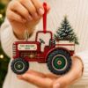Picture of Personalized Tractor Christmas Ornament, Custom Farm Acrylic Ornament, Farmer Gift, Country Farmhouse Keepsake, Christmas Tree Decor 2026